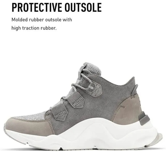 Sorel WOMEN'S KINETIC BREAKTHRU CARIBOU SNEAKER BOOT Size-8 1/2 
Style-NL4903052 - Picture 3 of 10